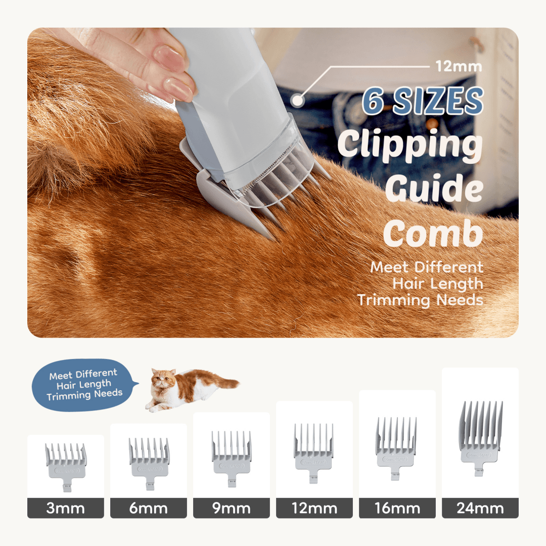 ShopTechPet™ Pro-Groom 5-in-1 Pet Vacuum & Grooming Salon