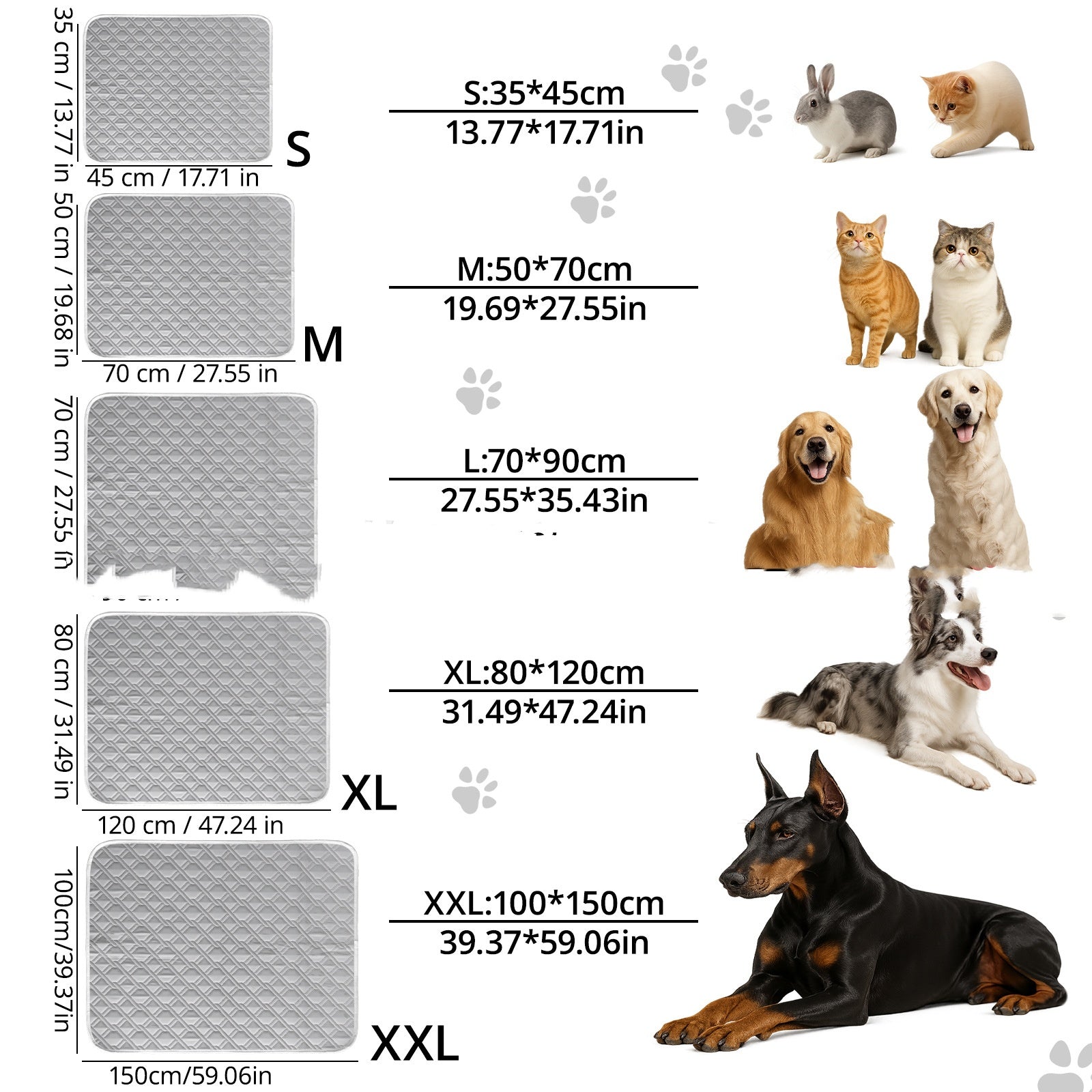 ShopTechPet™ Orthopedic Ice Silk Summer Cooling Mat