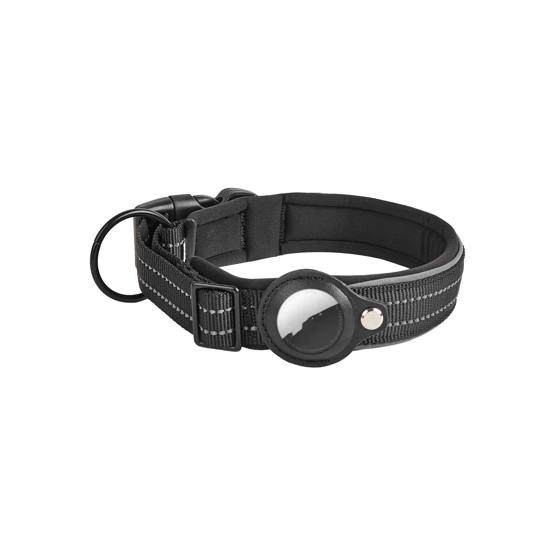 ShopTechPet™ AirTrack Pro Reflective Collar (Built-in AirTag Holder)