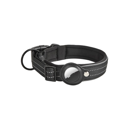ShopTechPet™ AirTrack Pro Reflective Collar (Built-in AirTag Holder)