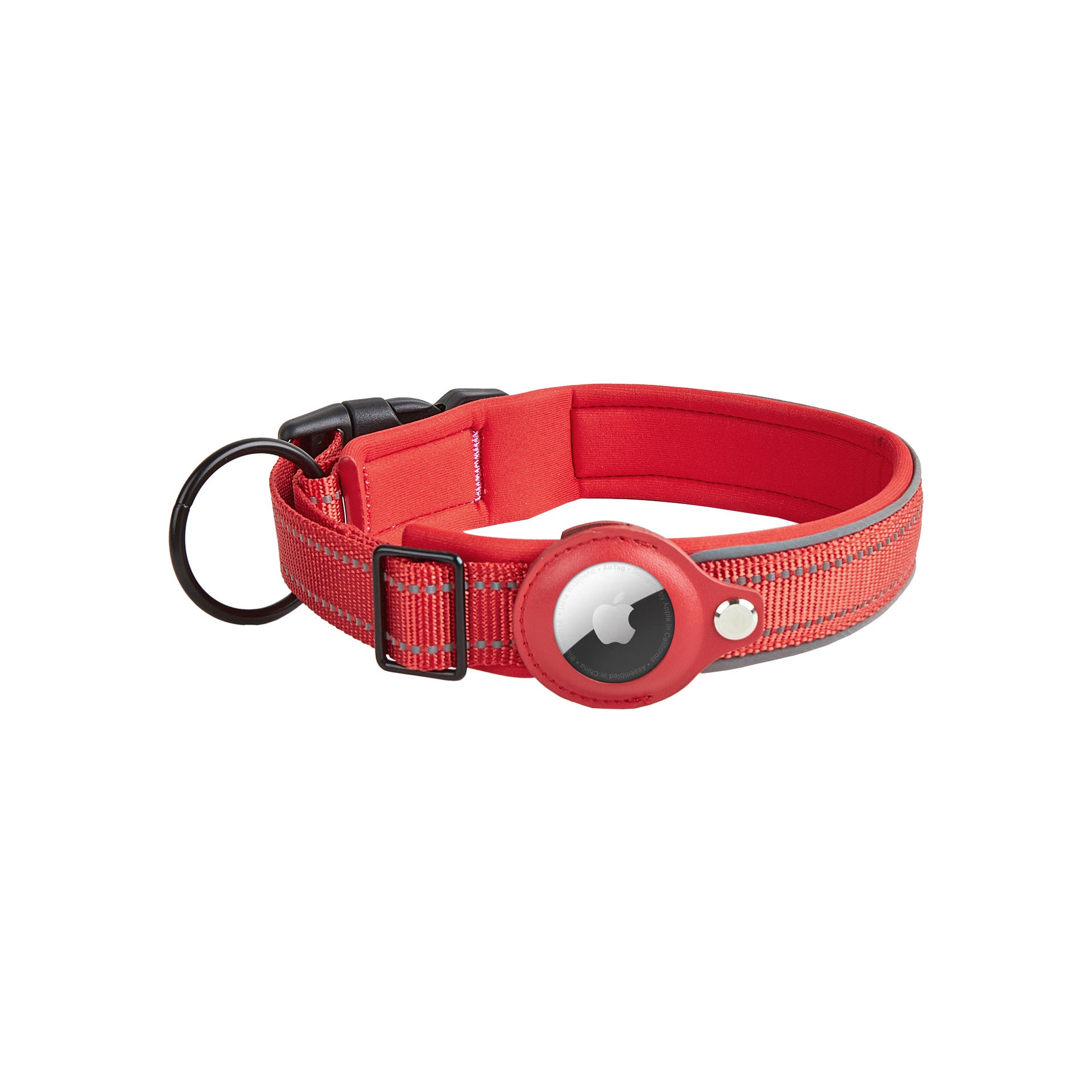 ShopTechPet™ AirTrack Pro Reflective Collar (Built-in AirTag Holder)