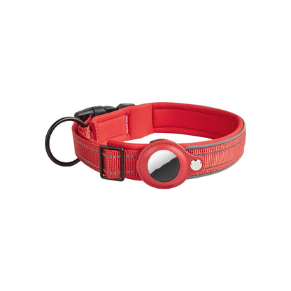 ShopTechPet™ AirTrack Pro Reflective Collar (Built-in AirTag Holder)