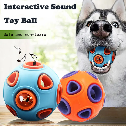 ShopTechPet™ Interactive Jingle Ball (Pack of 2)