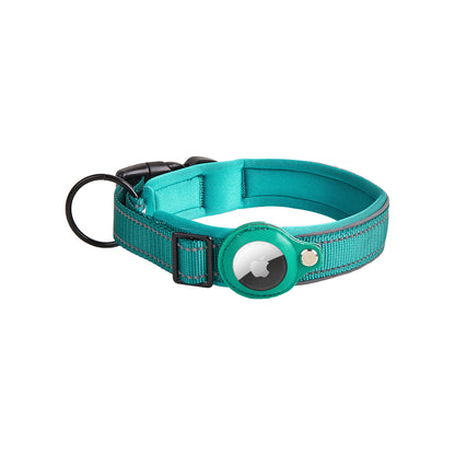 ShopTechPet™ AirTrack Pro Reflective Collar (Built-in AirTag Holder)