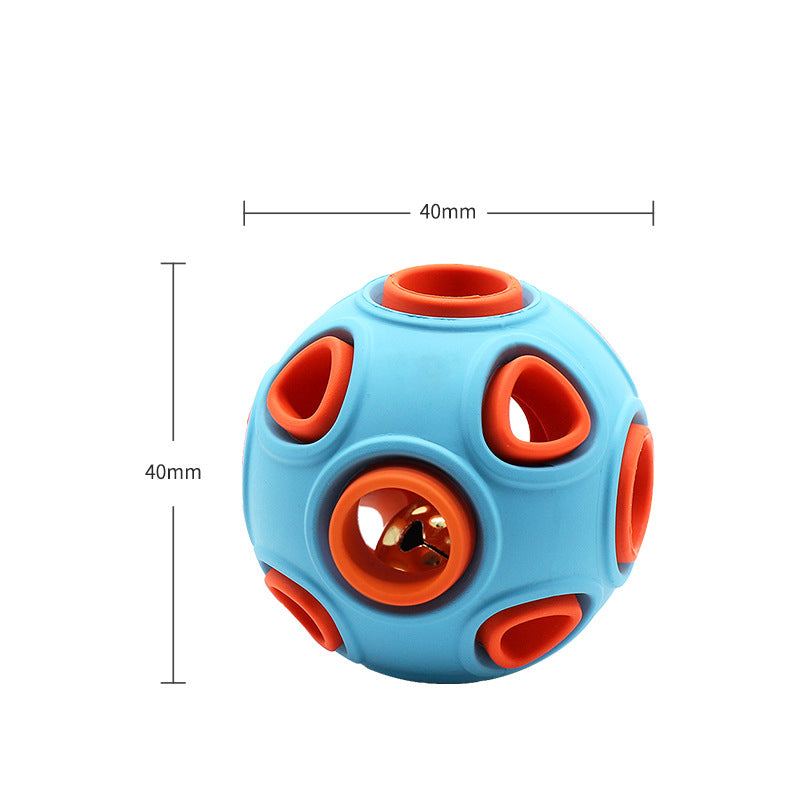 ShopTechPet™ Interactive Sensory Dog Ball (LED Glow & Jingle)