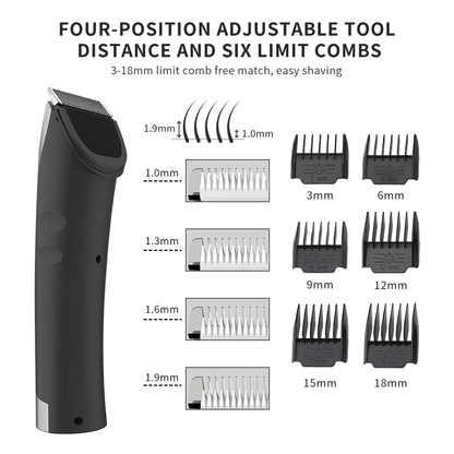 ShopTechPet™ Pro-Grade Silent Grooming Kit