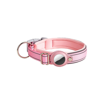 ShopTechPet™ AirTrack Pro Reflective Collar (Built-in AirTag Holder)