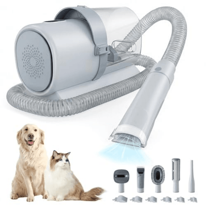 ShopTechPet™ Pro-Groom 5-in-1 Pet Vacuum & Grooming Salon