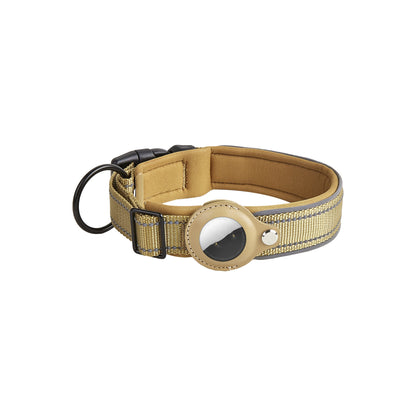 ShopTechPet™ AirTrack Pro Reflective Collar (Built-in AirTag Holder)