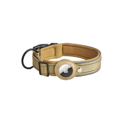 ShopTechPet™ AirTrack Pro Reflective Collar (Built-in AirTag Holder)