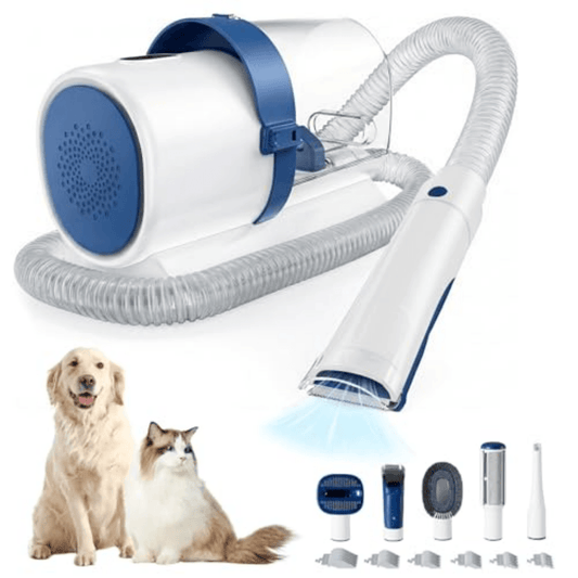 ShopTechPet™ Pro-Groom 5-in-1 Pet Vacuum & Grooming Salon