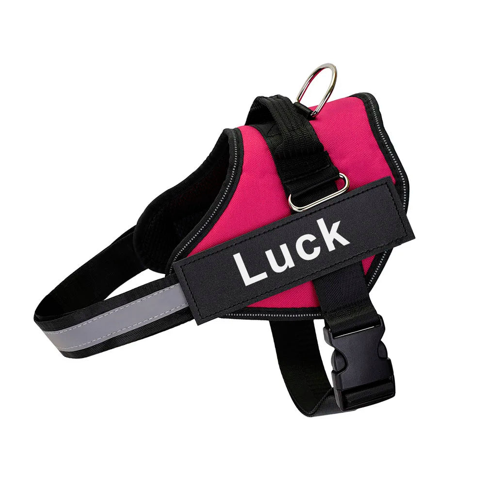 ShopTechPet™ Personalized No-Pull Dog Harness | Custom ID & Reflective Safety