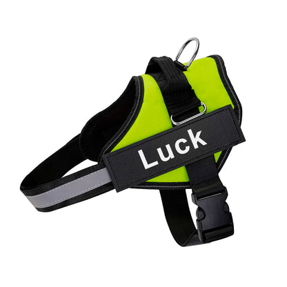 ShopTechPet™ Personalized No-Pull Dog Harness | Custom ID & Reflective Safety