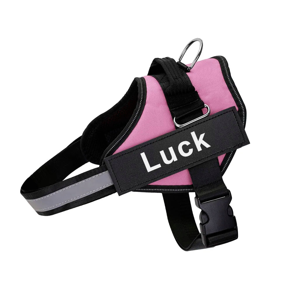 ShopTechPet™ Personalized No-Pull Dog Harness | Custom ID & Reflective Safety