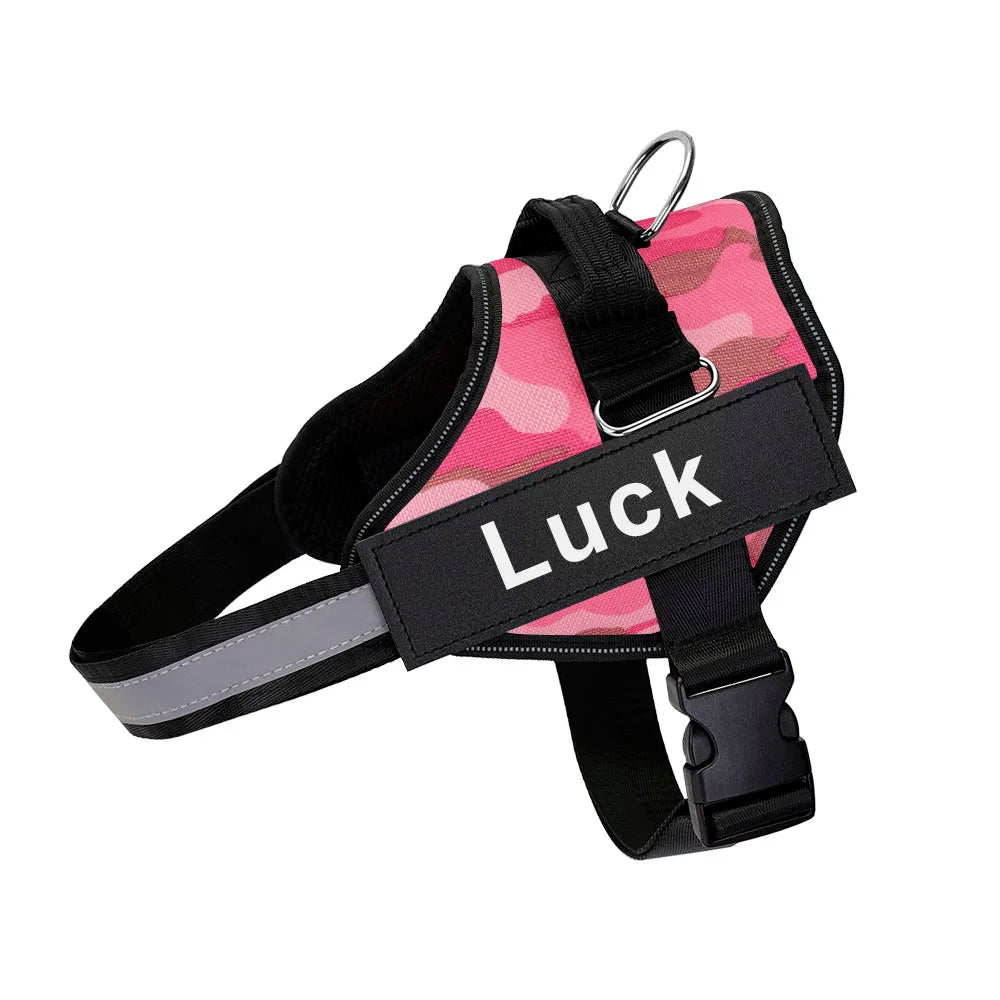 ShopTechPet™ Personalized No-Pull Dog Harness | Custom ID & Reflective Safety