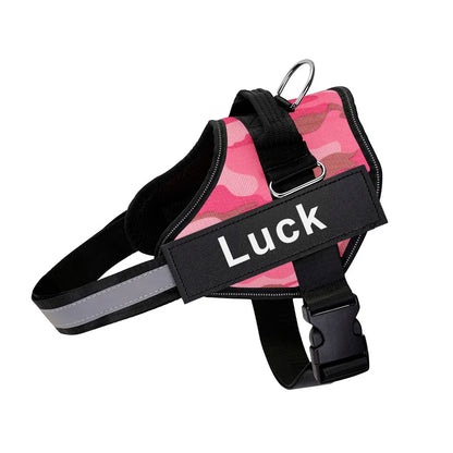 ShopTechPet™ Personalized No-Pull Dog Harness | Custom ID & Reflective Safety