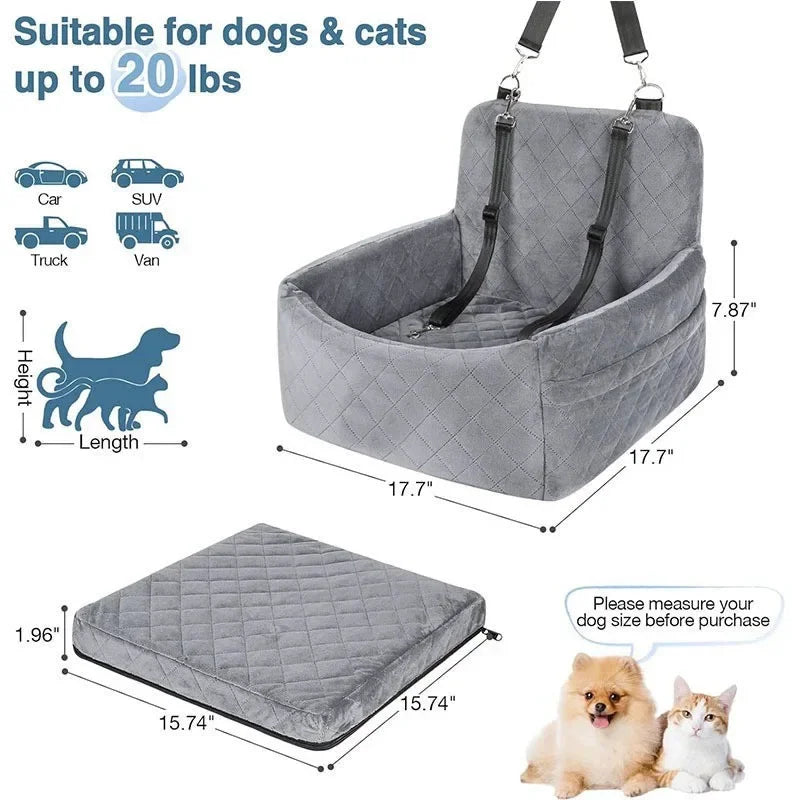 ShopTechPet™ Aero-Shock Calming Car Pod (Crash-Tested)