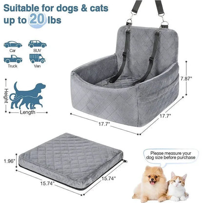 ShopTechPet™ Aero-Shock Calming Car Pod (Crash-Tested)