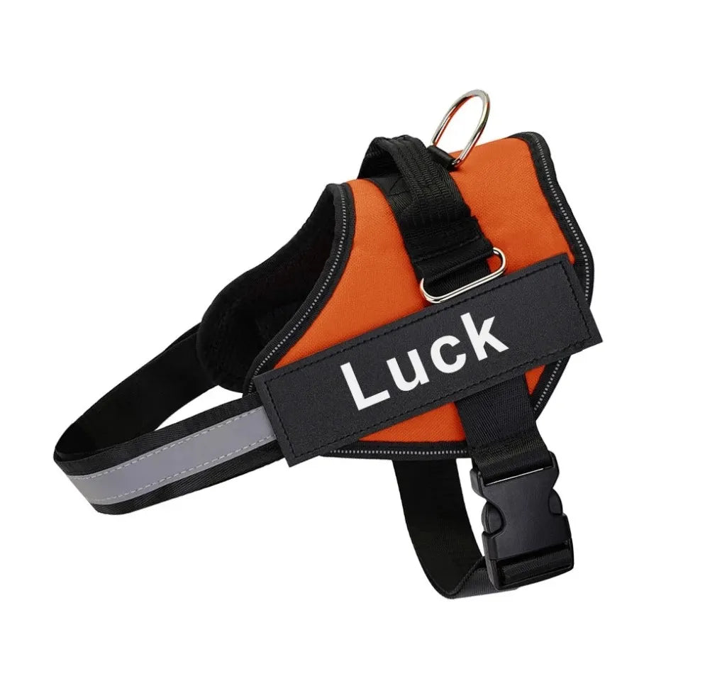 ShopTechPet™ Personalized No-Pull Dog Harness | Custom ID & Reflective Safety