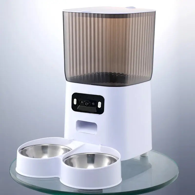 ShopTechPet™ Smart HD Camera Dual Pet Feeder