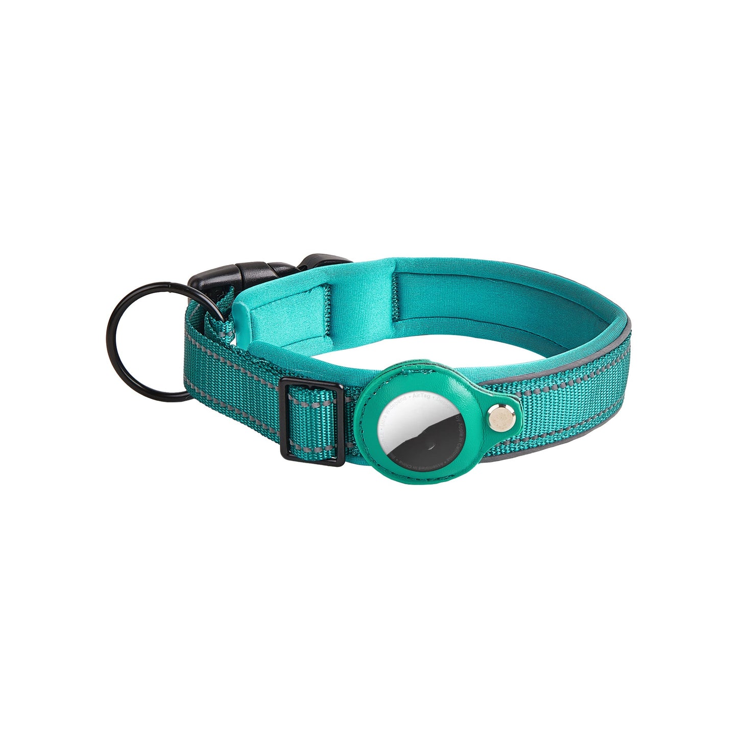 ShopTechPet™ AirTrack Pro Reflective Collar (Built-in AirTag Holder)