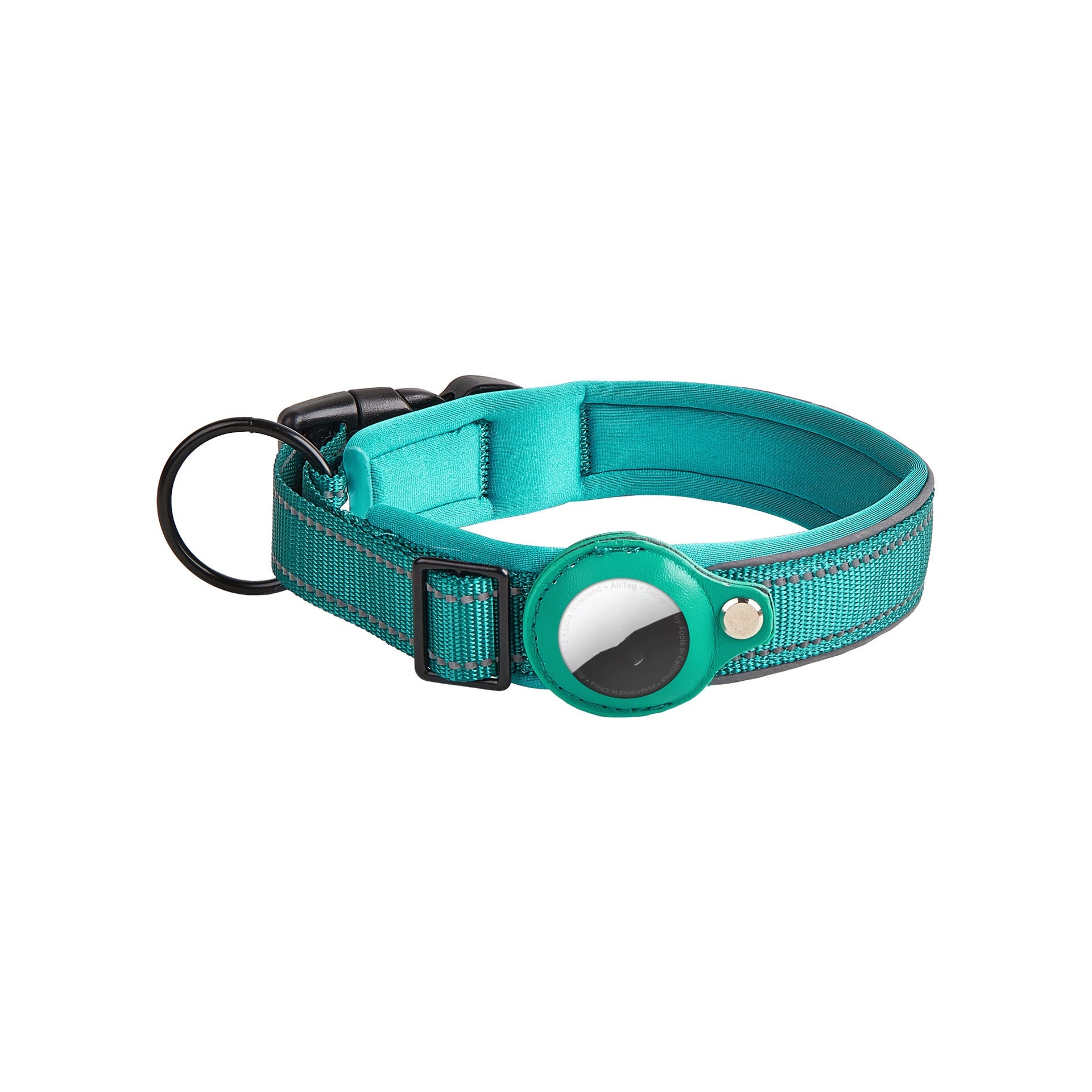 ShopTechPet™ AirTrack Pro Reflective Collar (Built-in AirTag Holder)