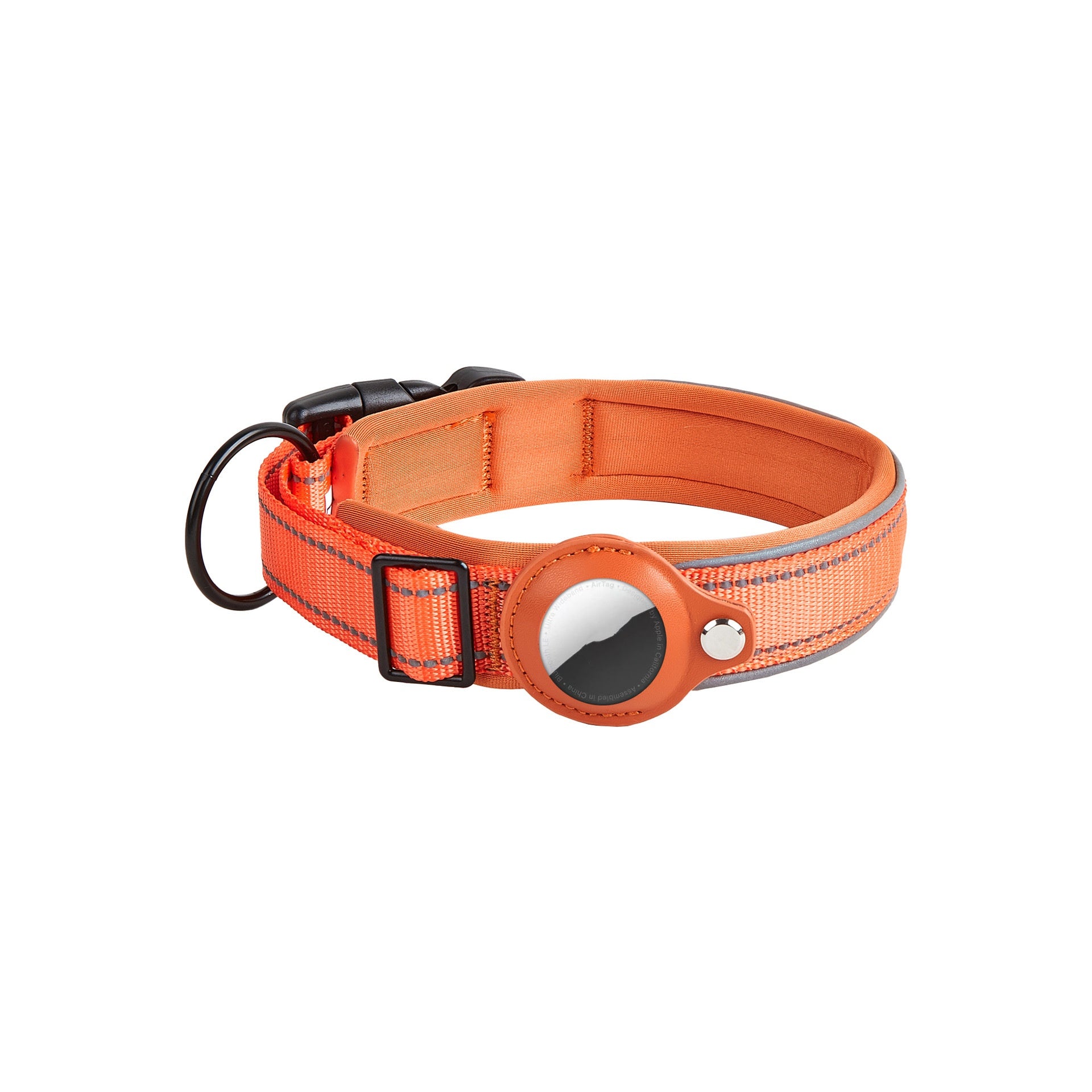 ShopTechPet™ AirTrack Pro Reflective Collar (Built-in AirTag Holder)