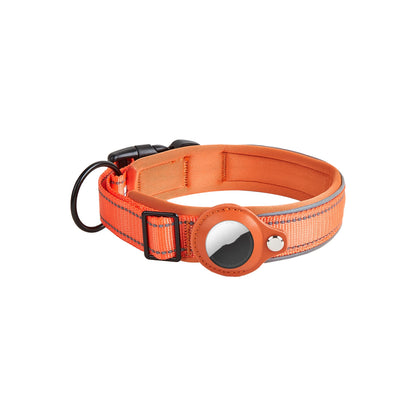 ShopTechPet™ AirTrack Pro Reflective Collar (Built-in AirTag Holder)