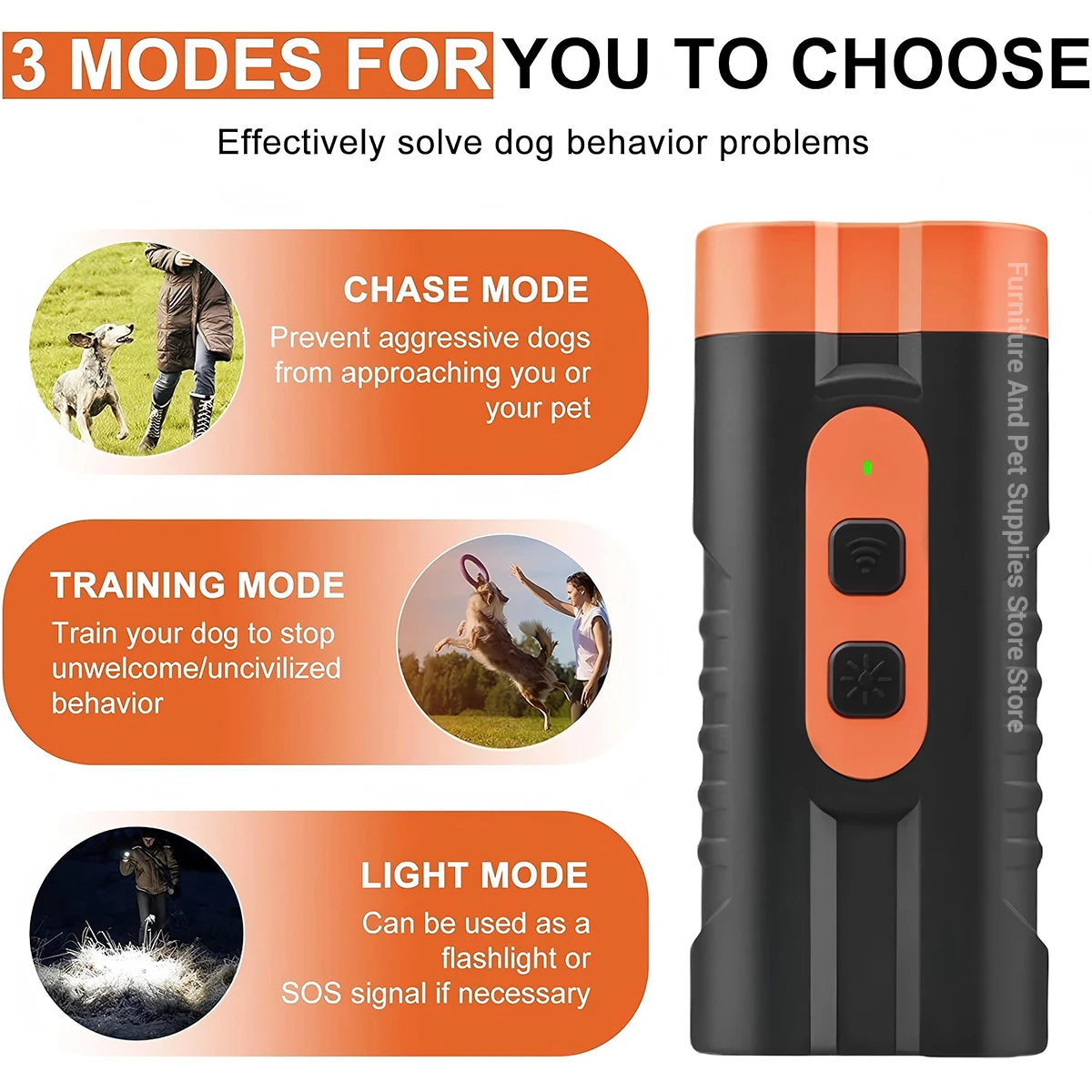 ShopTechPet™ Smart Ultrasonic Dog Trainer