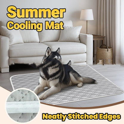 ShopTechPet™ Orthopedic Ice Silk Summer Cooling Mat