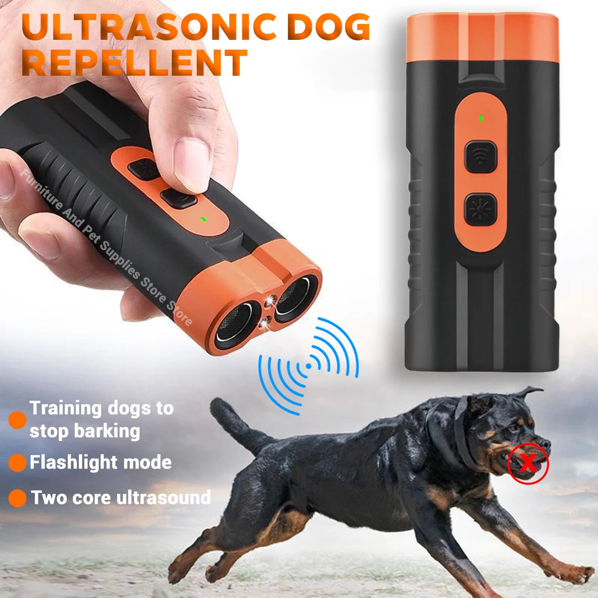 ShopTechPet™ Smart Ultrasonic Dog Trainer