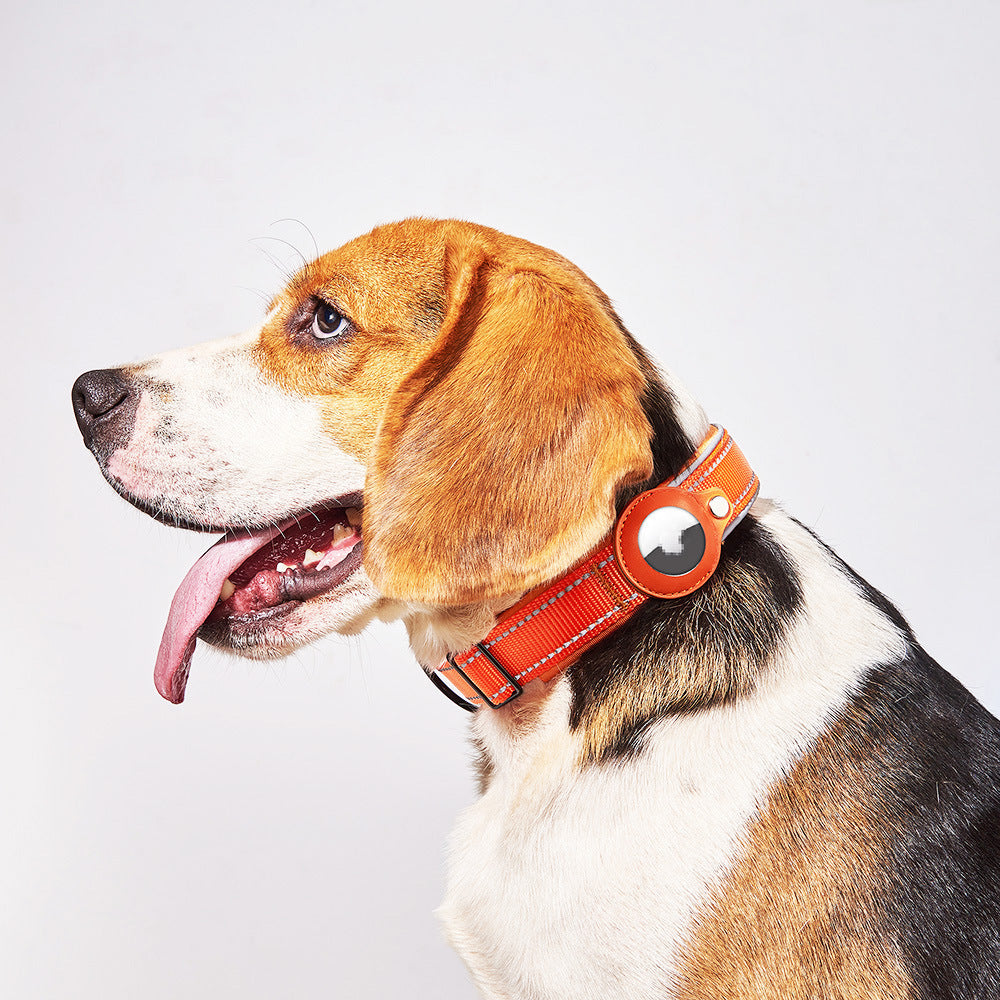ShopTechPet™ AirTrack Pro Reflective Collar (Built-in AirTag Holder)