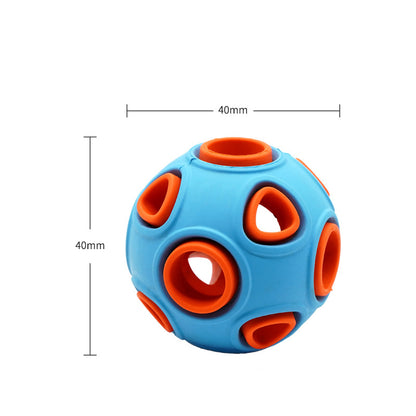 ShopTechPet™ Interactive Sensory Dog Ball (LED Glow & Jingle)