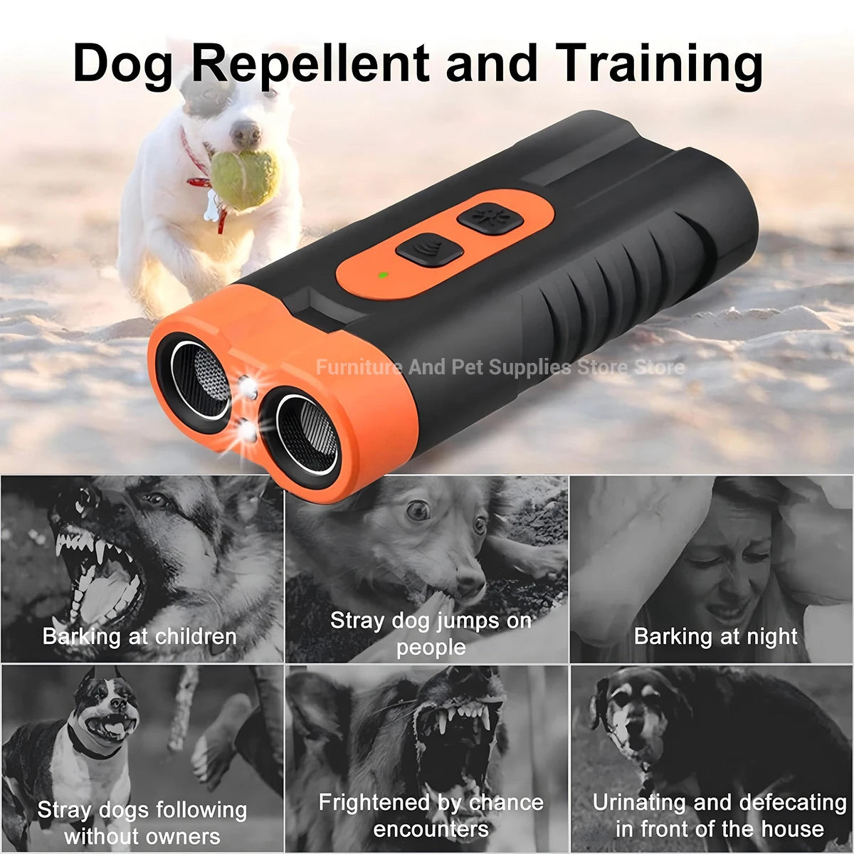 ShopTechPet™ Smart Ultrasonic Dog Trainer